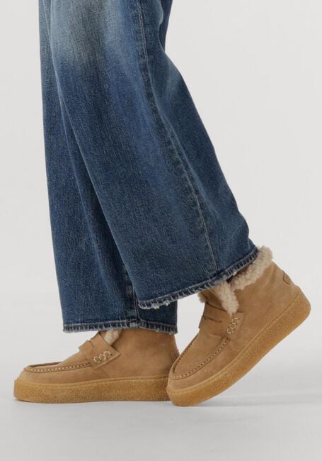 Beige SHABBIES Enkelboots SENNA ANNA - large