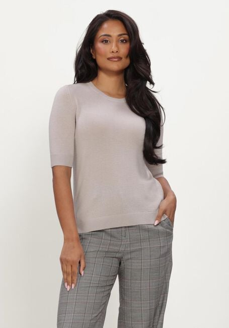 Creme LUISA CERANO Top PULLOVER AUS WOLL-MIX - large