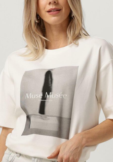 Witte COPENHAGEN MUSE T-shirt CMMUSE-TEE - large