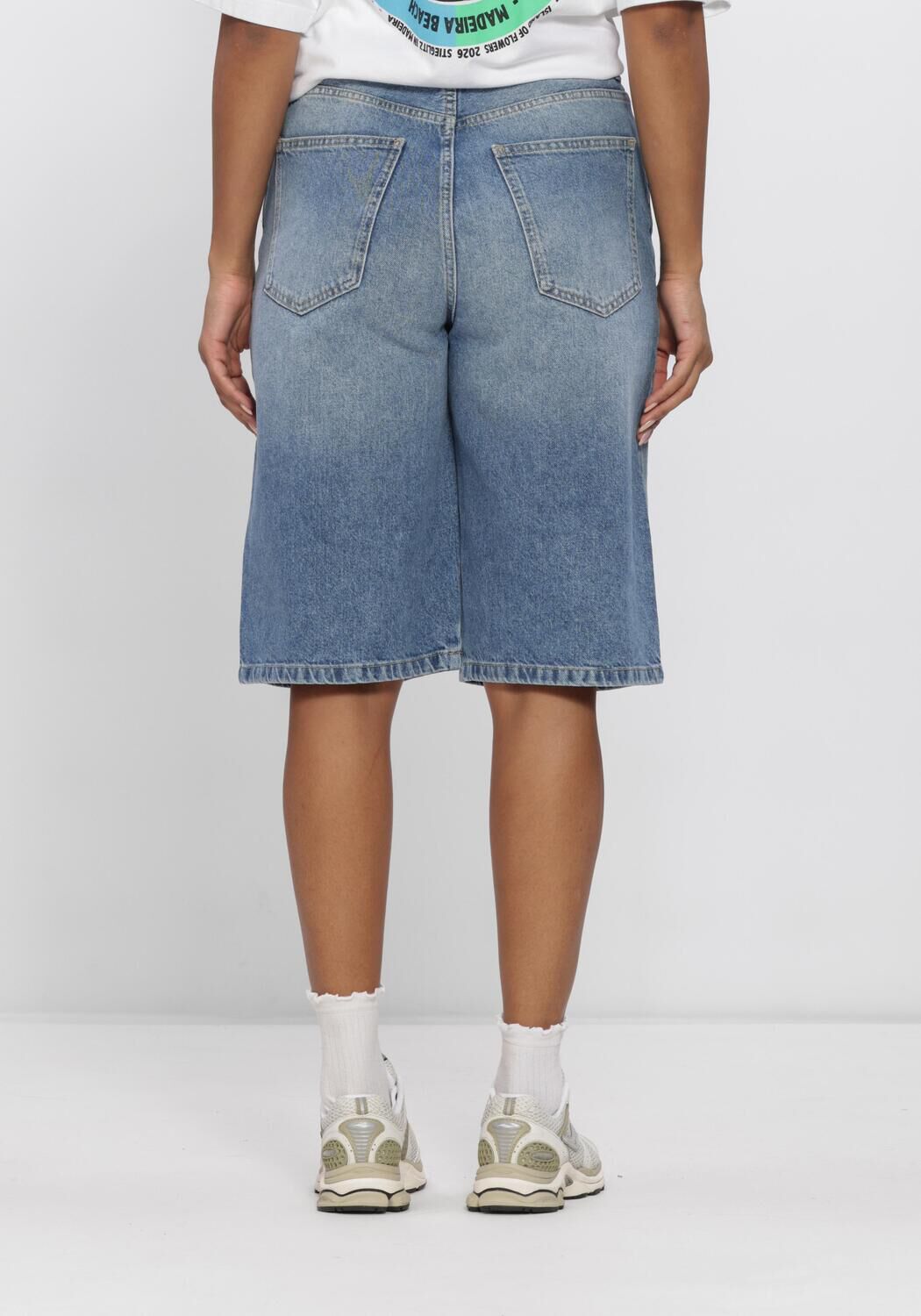 Blauwe STIEGLITZ Broeken DENIM SHORTS - large