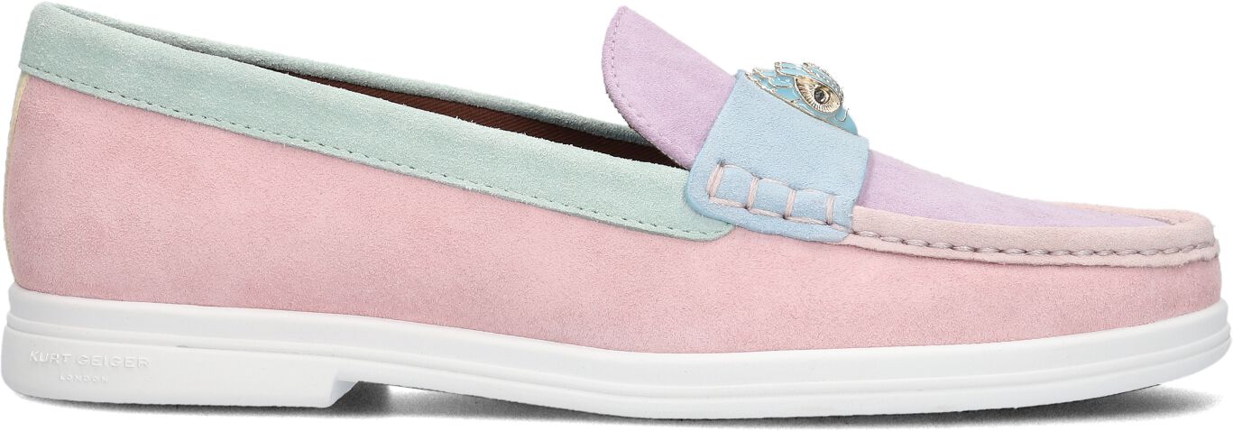 KURT GEIGER LONDON Dames Eagle Cupsole Loafer, Maat: 38, Materiaal: Suède
