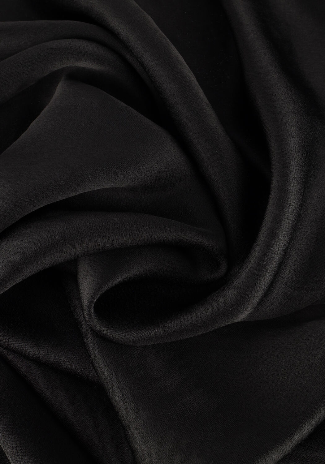 Zwarte SUMMUM Midirok SKIRT HEAVY SILK TOUCH - large