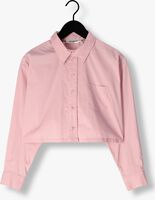 Roze CO'COUTURE Blouses COTTON CRISP CROPPED SHIRT Roze CO'COUTURE Blouses COTTON CRISP CROPPED SHIRT - medium