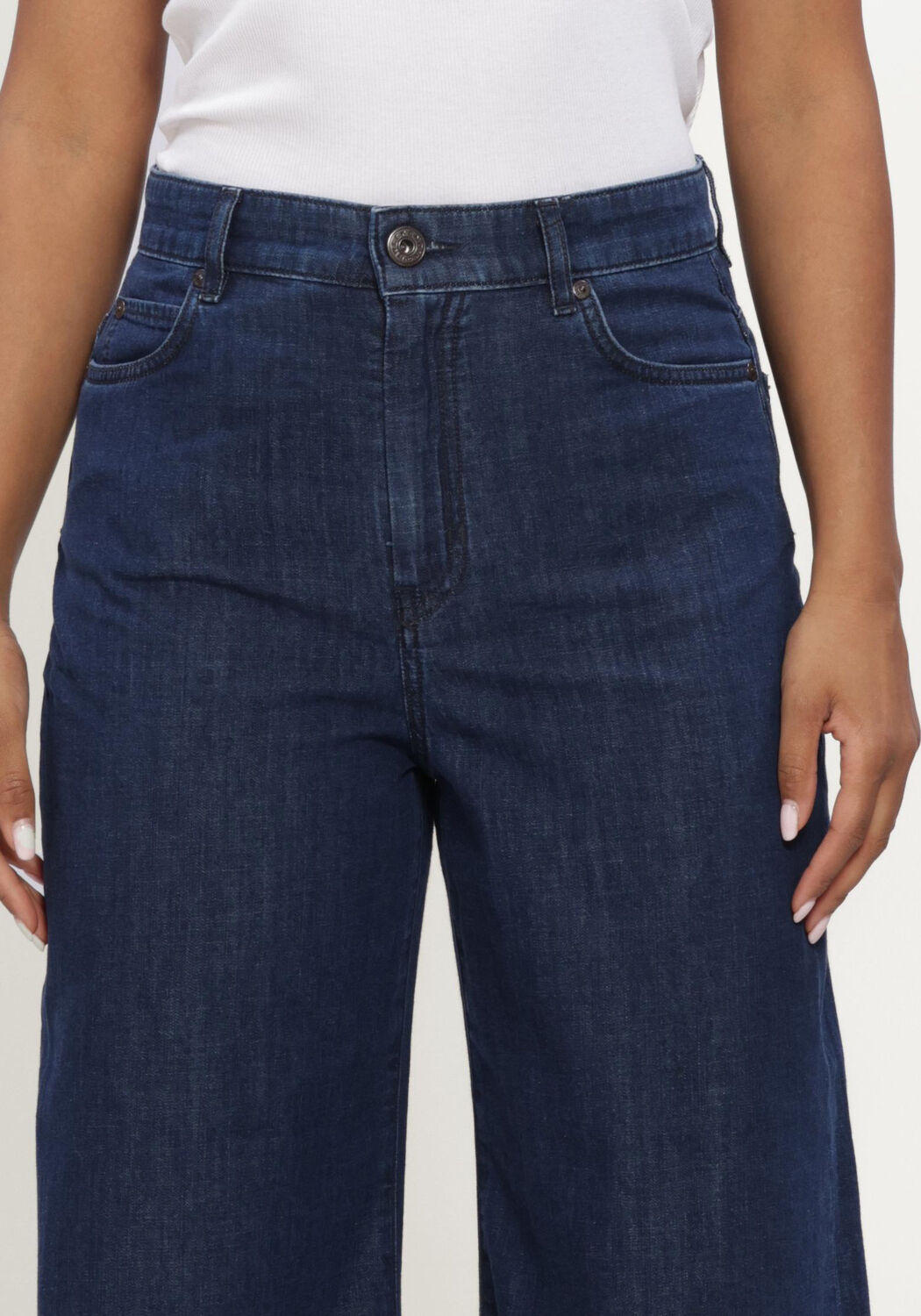 Blauwe MAX MARA Wide jeans WKDVEGA - large