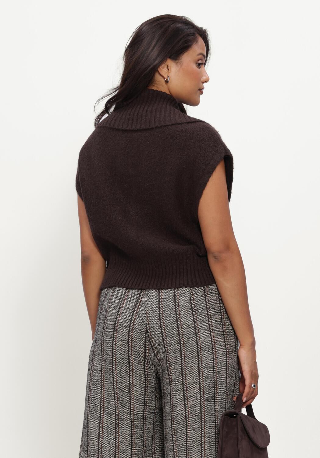 Bruine CAROLINE BISS Trui 4223 - large