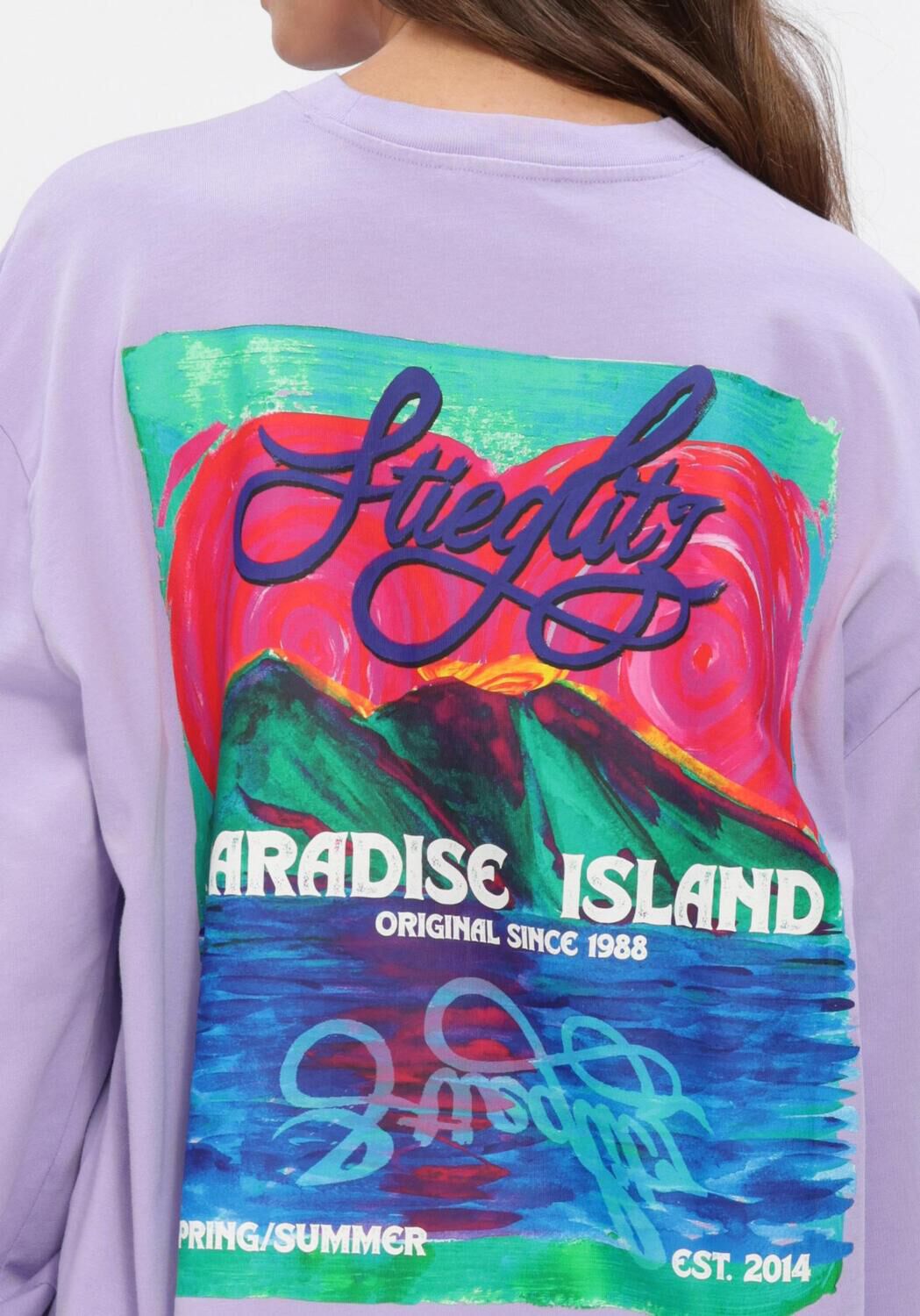 Lila STIEGLITZ Sweater FANNA SKATE TEE WIDE SLEEVES - large