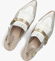 Witte PERTINI Slingbacks 35200 Witte PERTINI Slingbacks 35200 - medium