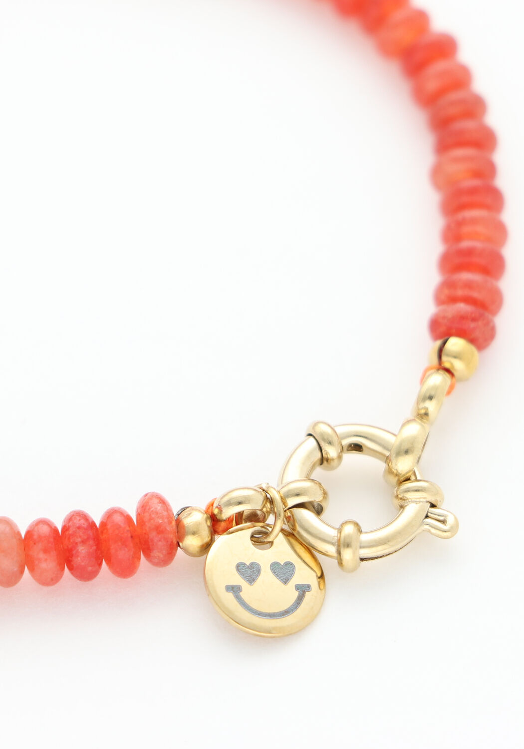 Rode BONNIE STUDIOS Armbanden LUC BRACELET - large