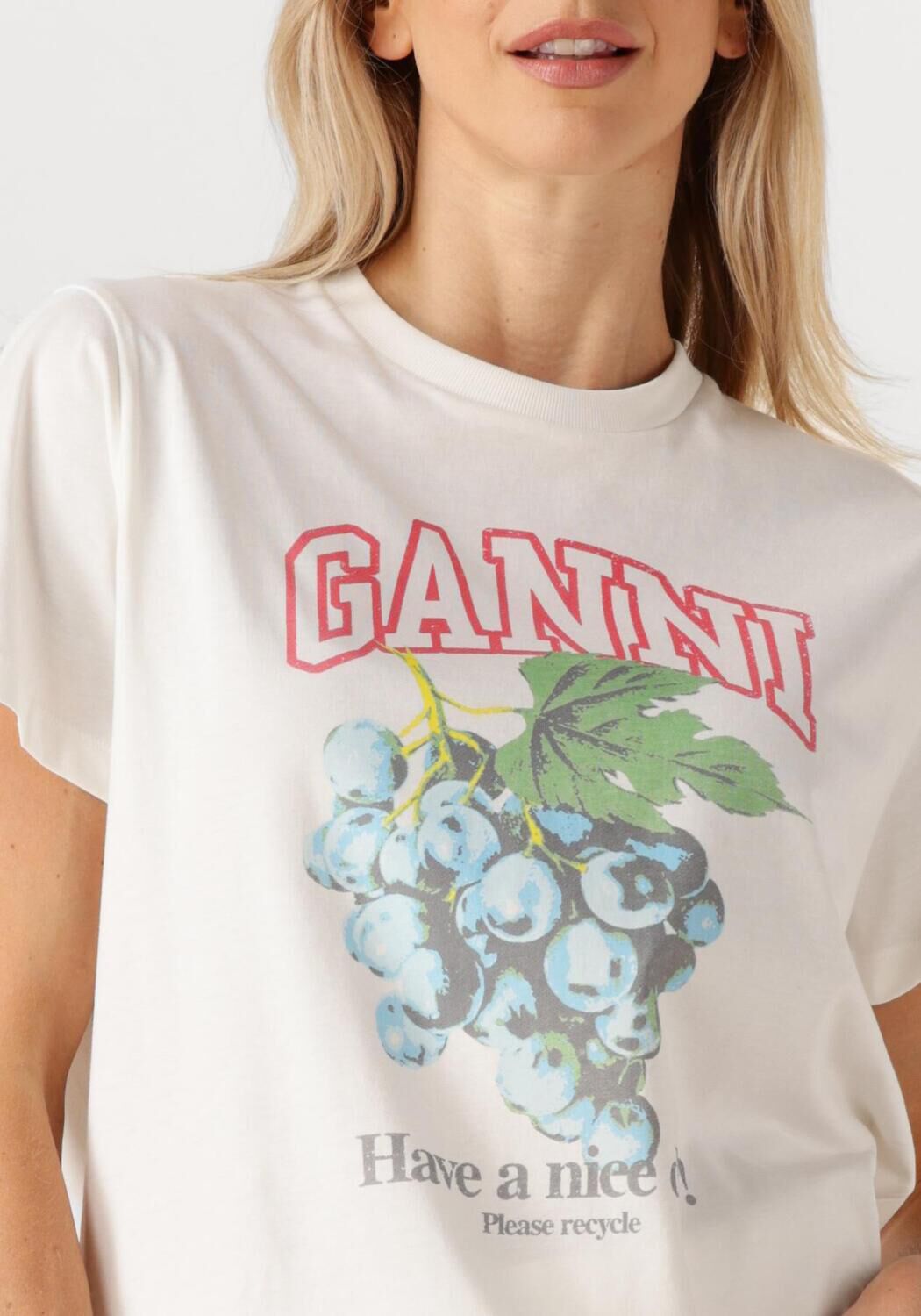 Witte GANNI Tops & T-shirts T4230 - large