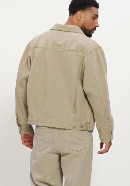 Bruine OLAF HUSSEIN Spijkerjas ARCHIVAL DENIM JACKET - large