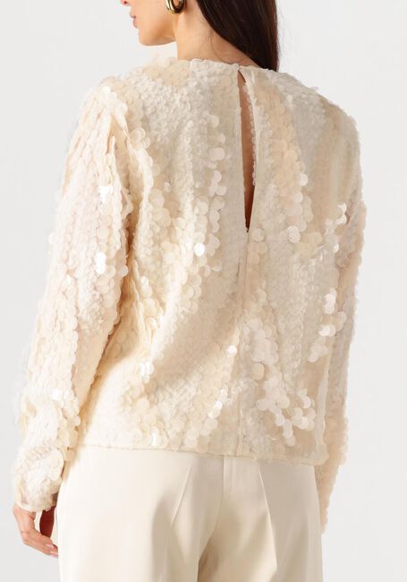 Creme SECOND FEMALE Blouses GLIMMER BLOUSE - large