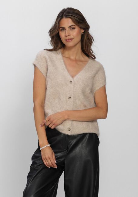 Creme KNIT-TED Truien/vesten CONSTANZE CARDIGAN - large
