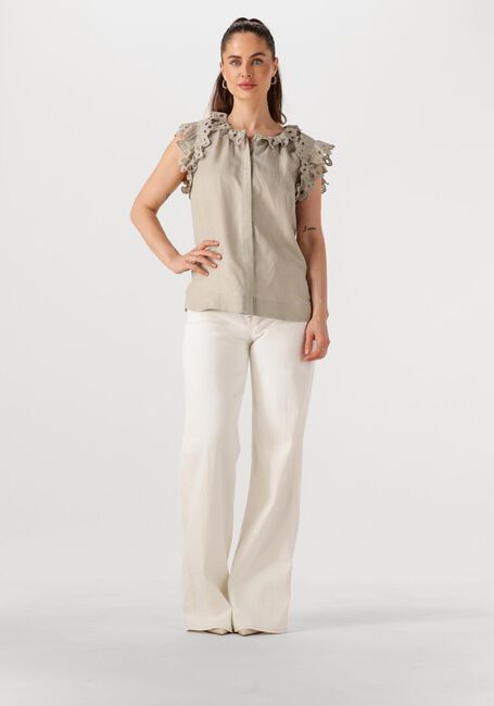 Beige COPENHAGEN MUSE Blouses NATULI SHIRT - large