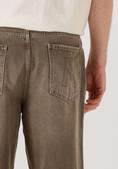 Khaki REPRESENT Jeans R3 BAGGY DENIM - large