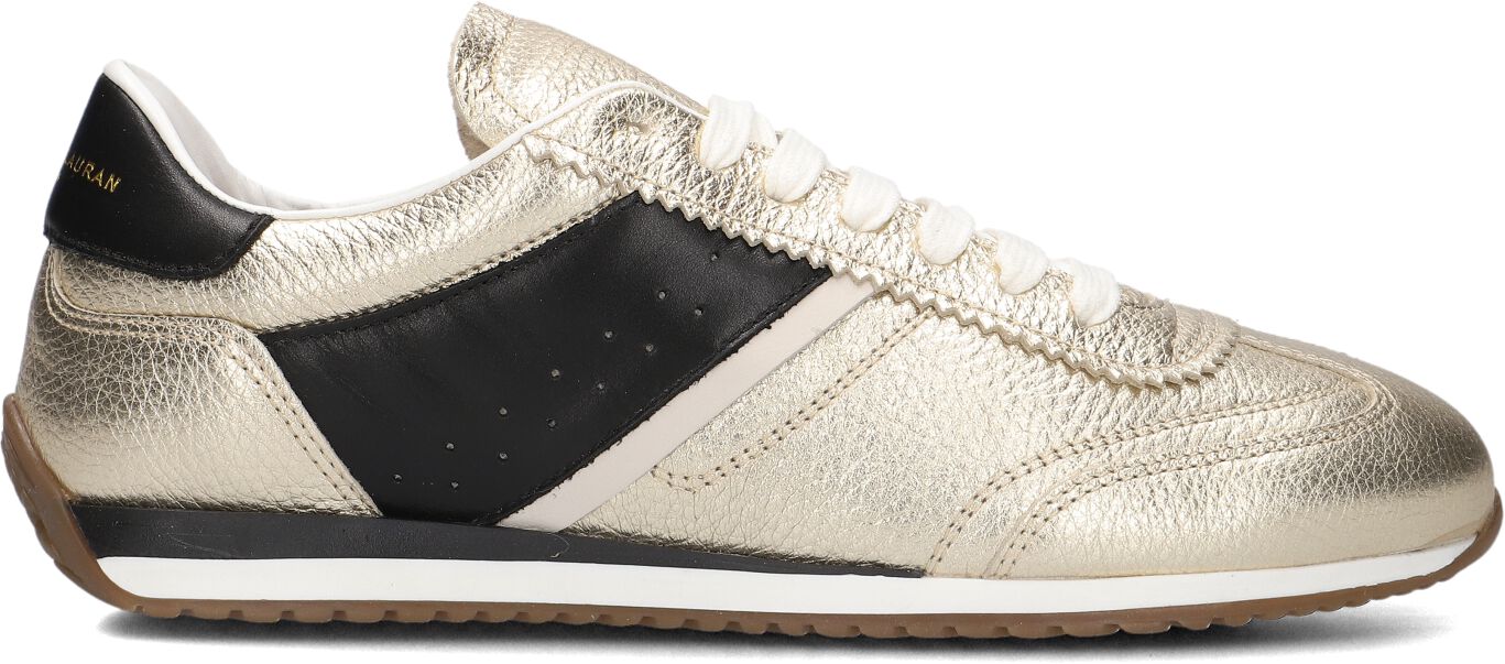 Stefano Lauran Lage Sneakers Dames 1tage1031, Maat: 38, Materiaal: Leer, Kleur: Goud