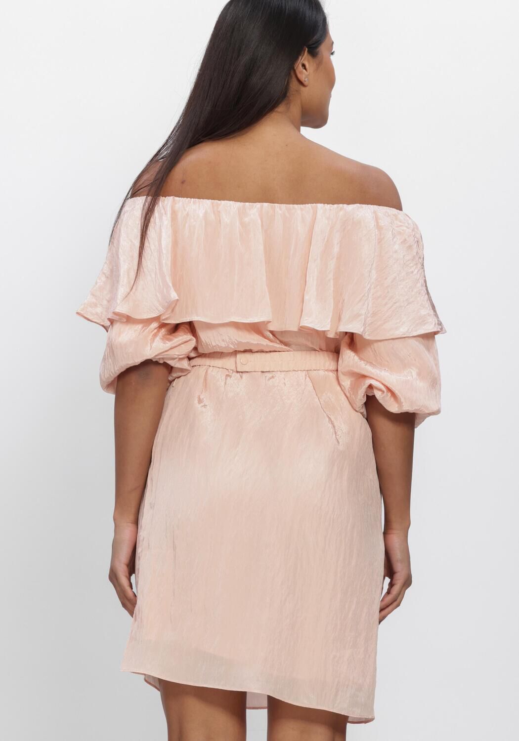 Roze DANTE6 Mini jurk KYO VOLANT MINI DRESS - large