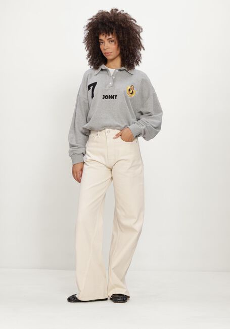 Ecru ANINE BING Wijde broek BRIE JEAN - large