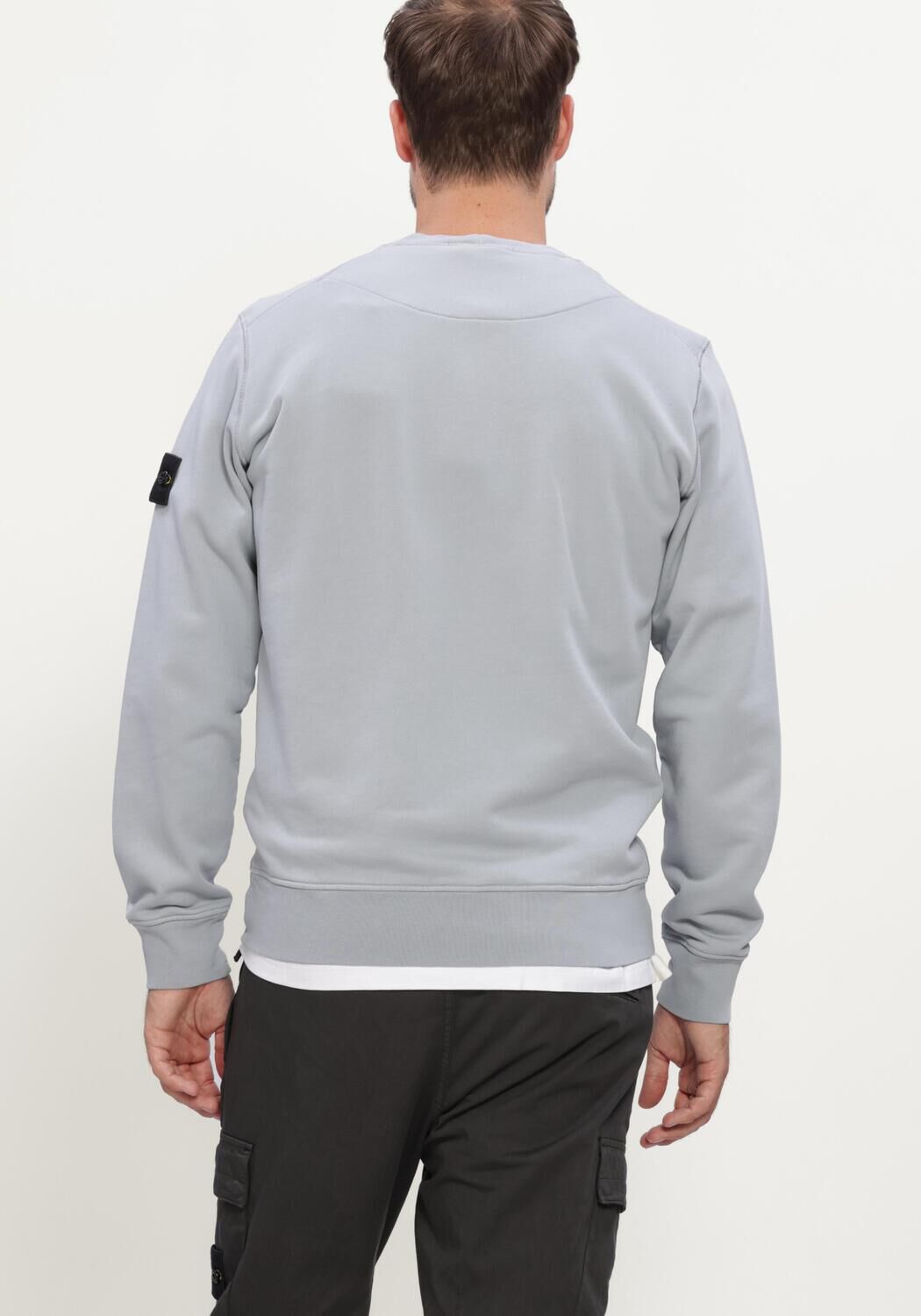 Lichtblauwe STONE ISLAND Sweater SWEATSHIRT S0051 - large