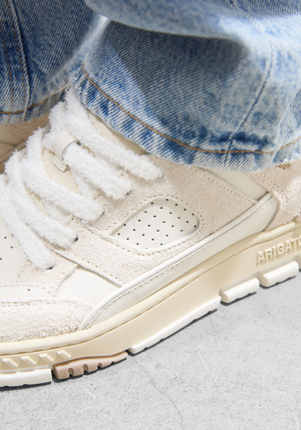 Beige AXEL ARIGATO Lage sneakers AREA LO FLUFFY SNEAKER - large