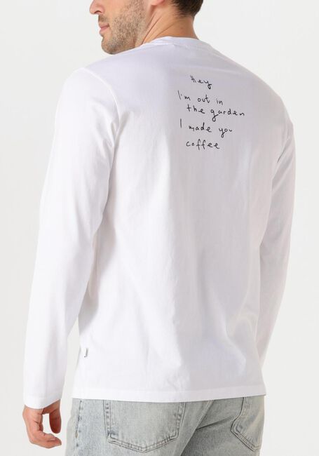 Witte FORÉT T-shirt RELAX LONG SLEEVE - large