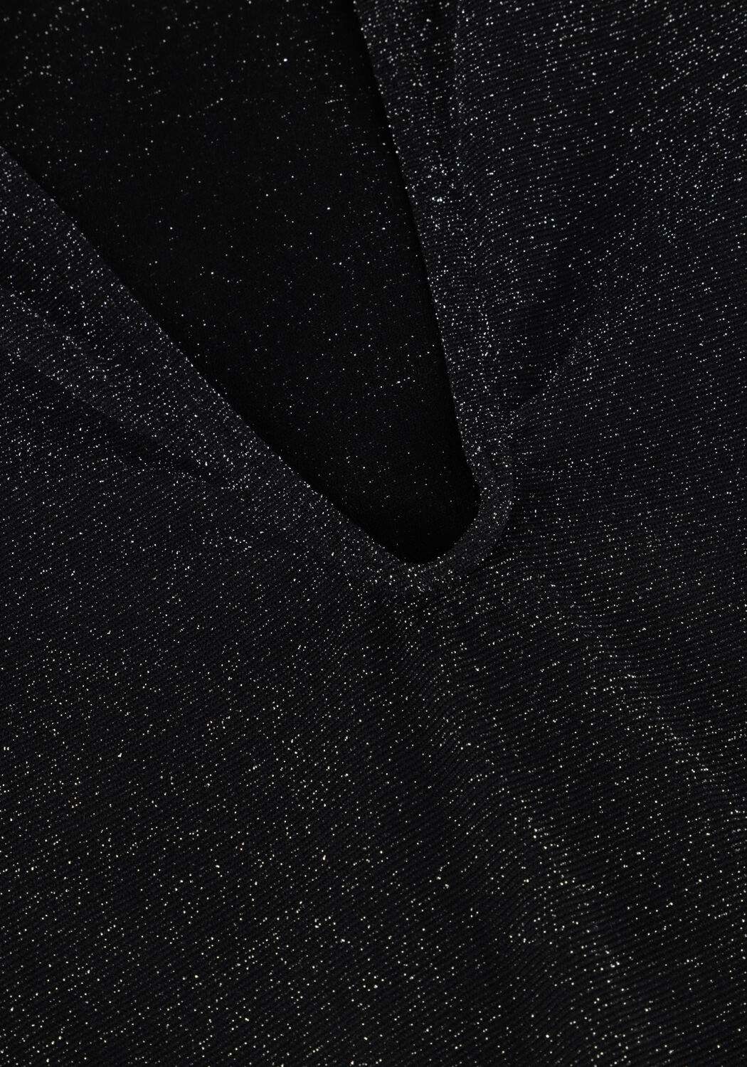 Zwarte WOLFORD Top SHIMMER BODY - large