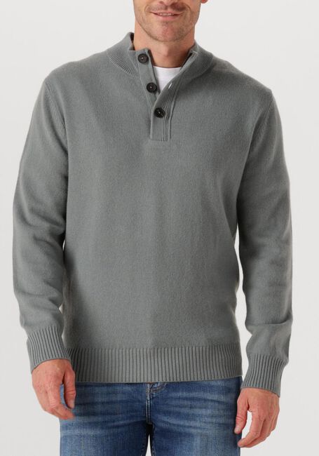 Groene STEFANO LAURAN Trui HALF ZIP L - large