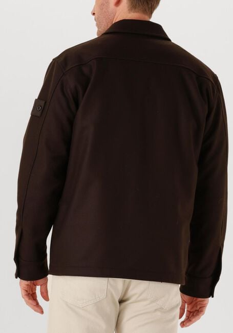 Bruine STONE ISLAND Overshirt SHIRTS - large