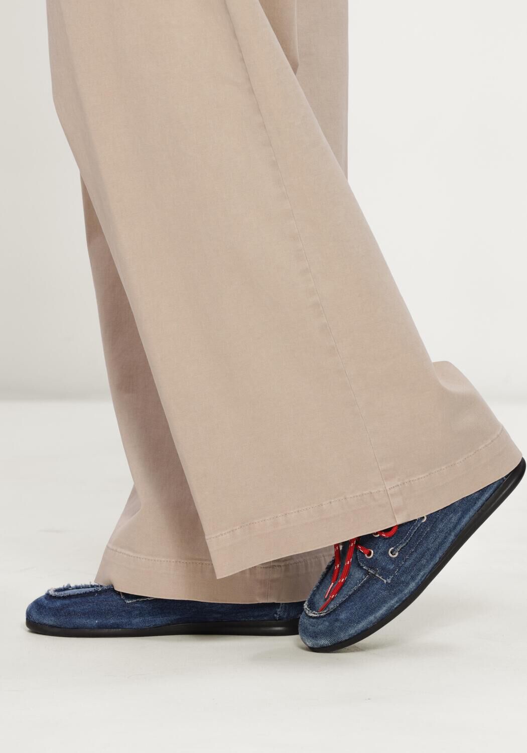 Blauwe POSA Mocassins BOAT LOAFER - large
