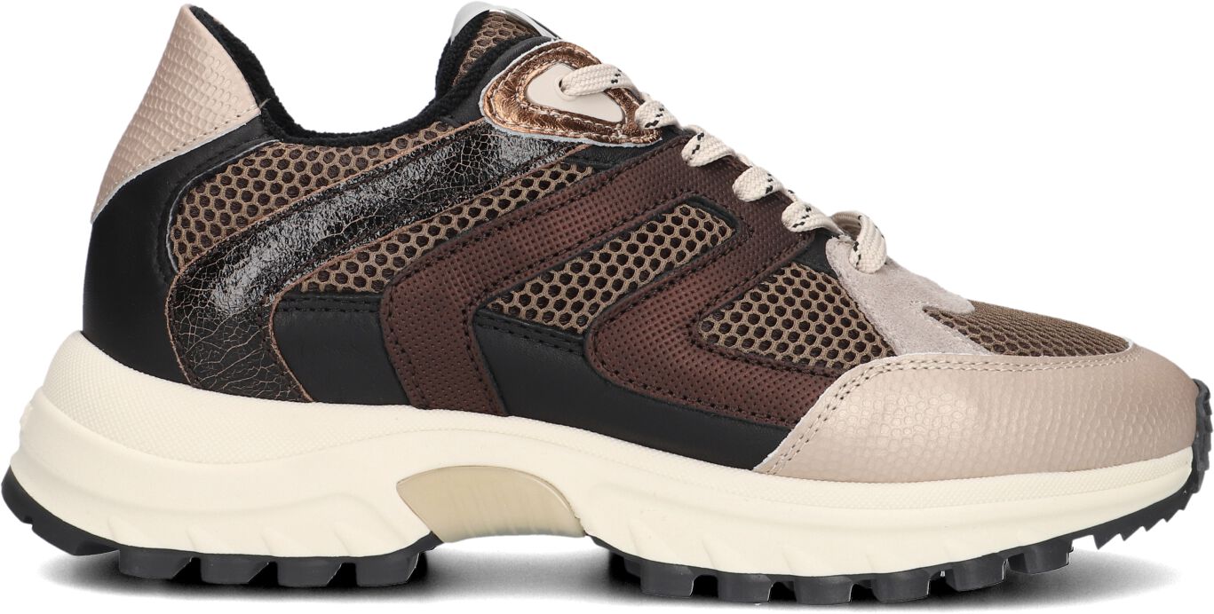 VIA VAI Lage Sneakers Dames Danae Bailee, Maat: 38, Materiaal: Leer, Kleur: Brons