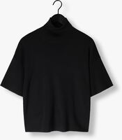 Zwarte HERSKIND T-shirt BRITTANY KNIT T-SHIRT Zwarte HERSKIND T-shirt BRITTANY KNIT T-SHIRT - medium