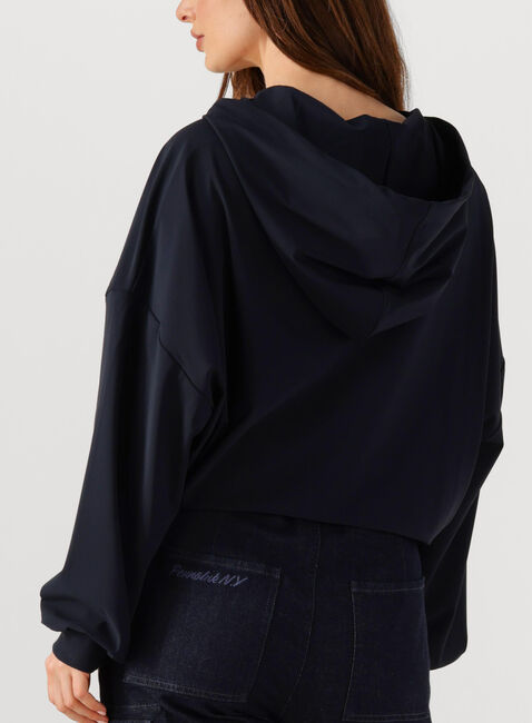 Donkerblauwe PENN & INK Vest HOODIE W25F1739 - large