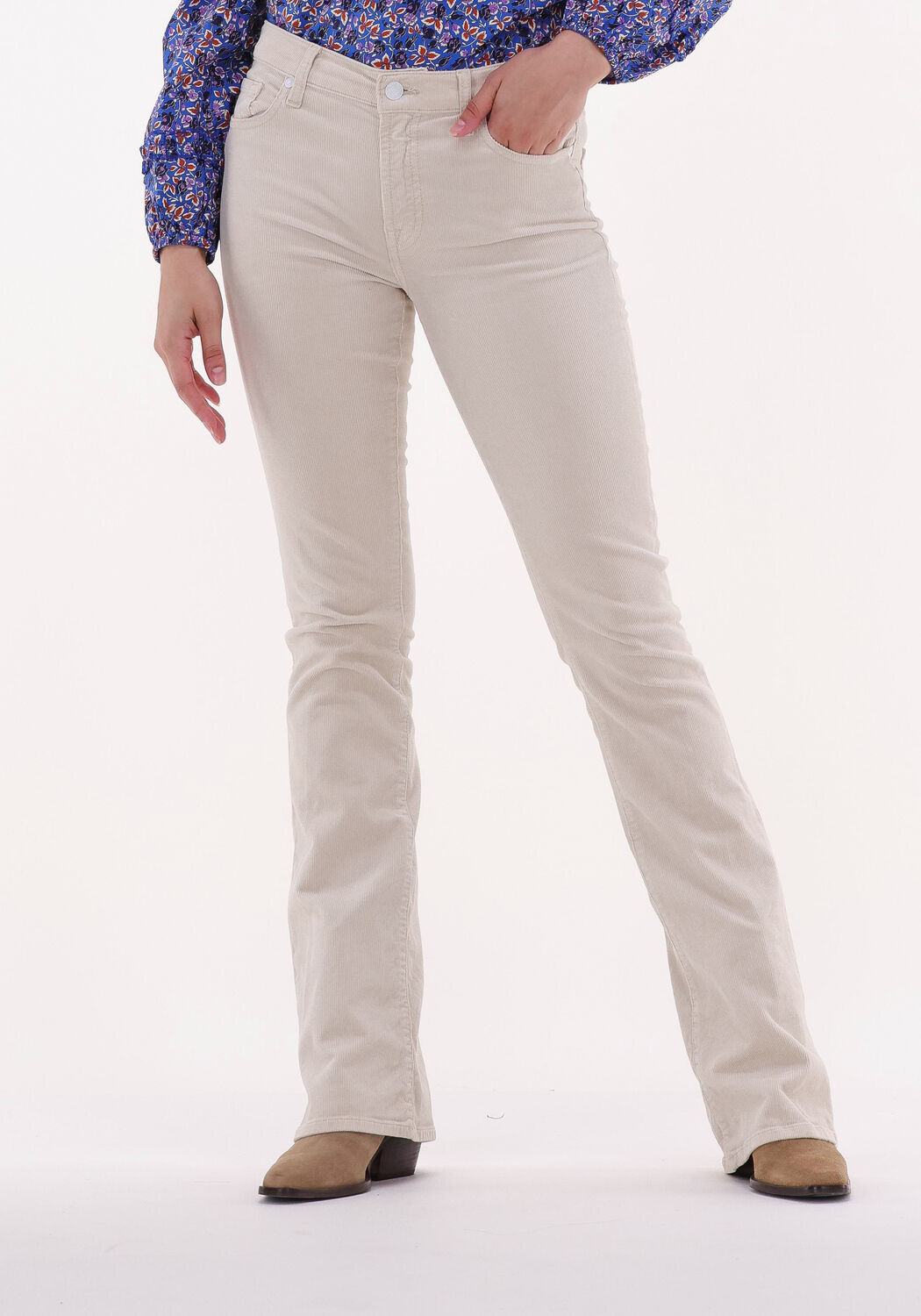 7 for all Mankind Bootcut Jeans Dames Bootcut, Maat: 30, Kleur: Ecru