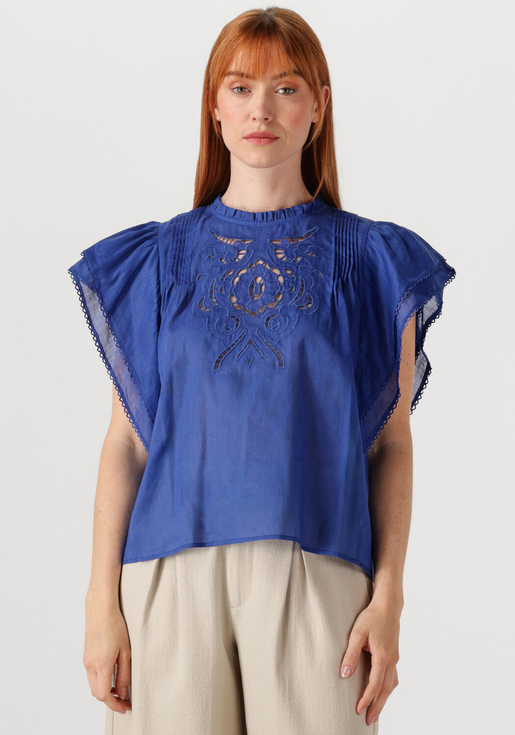 Suncoo Top Dames Love, Maat: S, Kleur: Blauw afbeelding 1