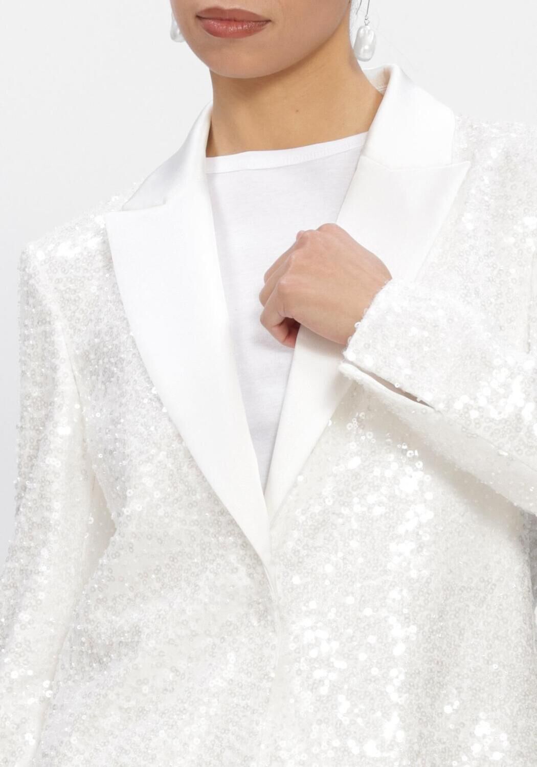 Witte MARC CAIN GLAM Blazers BLAZER - large
