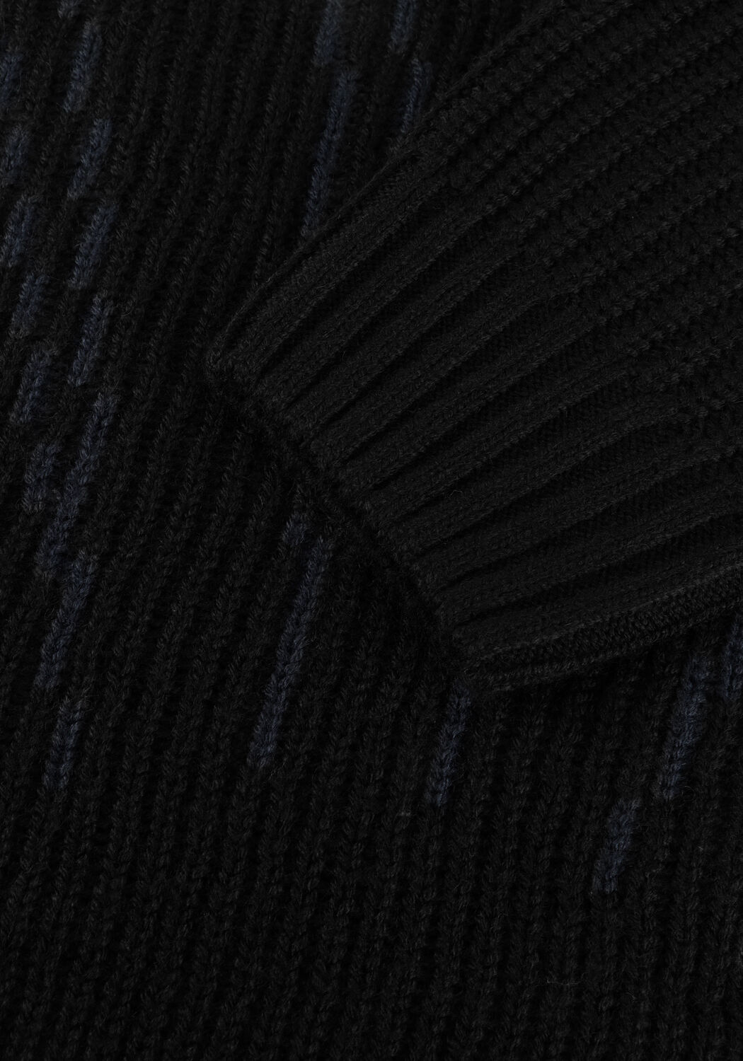 Zwarte NEW AMSTERDAM SURF ASSOCIATION Trui BIG LOGO CREWNECK - large