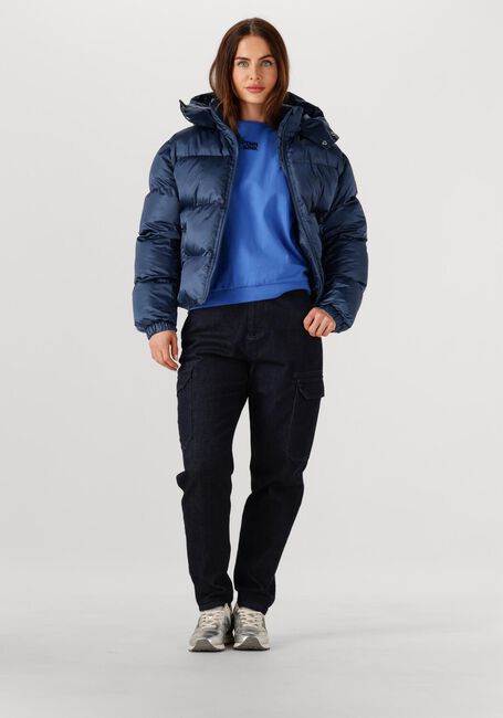 Donkerblauwe PENN & INK Gewatteerde jas JACKET - large