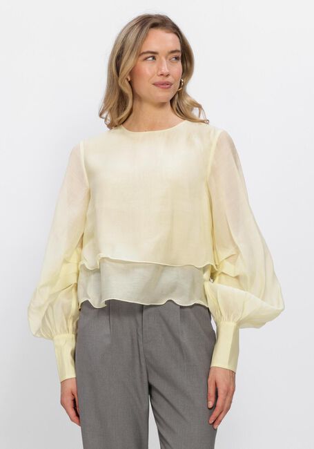Butter yellow COPENHAGEN MUSE Blouses CMTILLY-BLOUSE - large