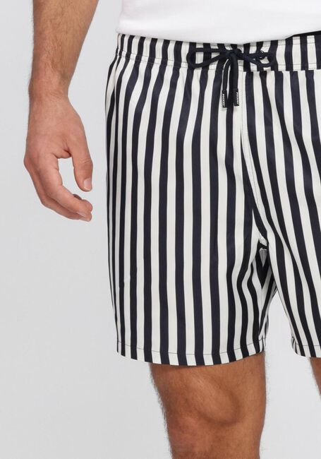Zwarte POCKIES Zwembroeken STRIPE SHORTIES - large