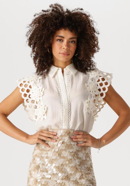 Gebroken wit COPENHAGEN MUSE Blouses MOLLY SHIRT - large