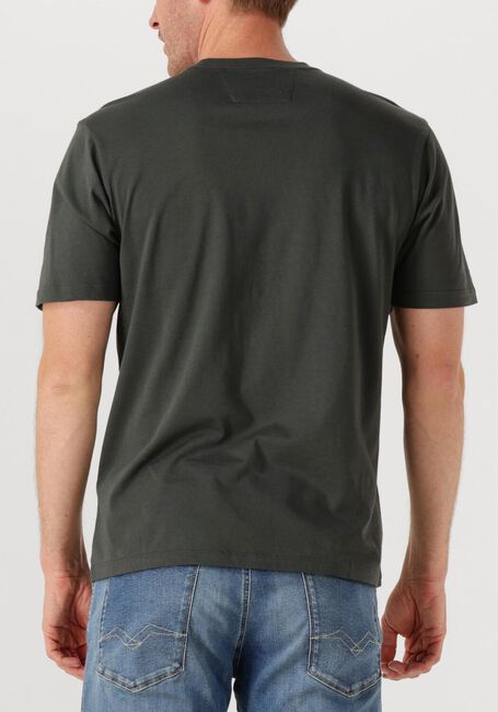 Donkergrijze CP COMPANY T-shirt T SHIRTS SHORT SLEEVE IN JERSEY 30/1 - large