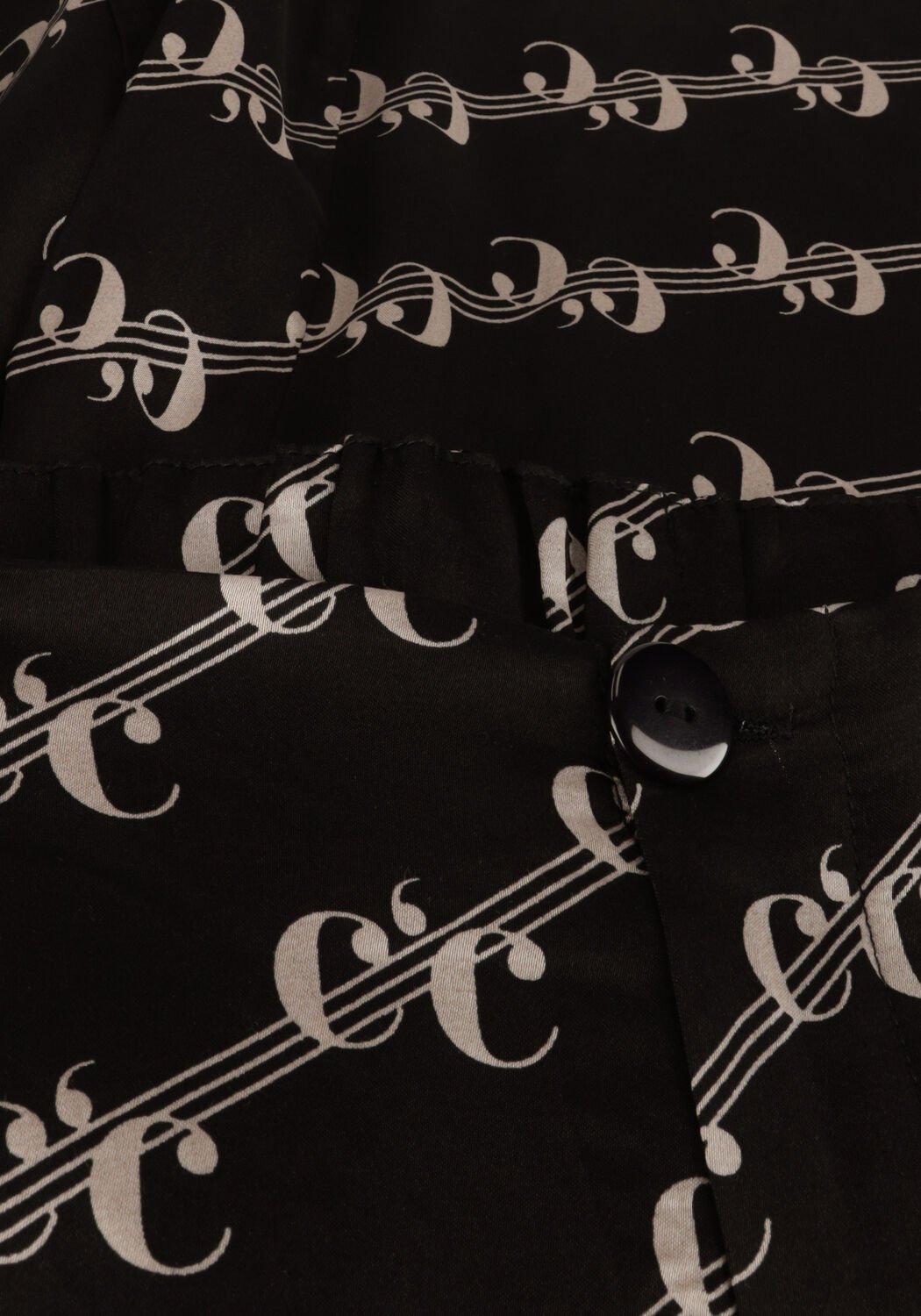 Zwarte CO'COUTURE Pantalon LOGO LINE PANT - large