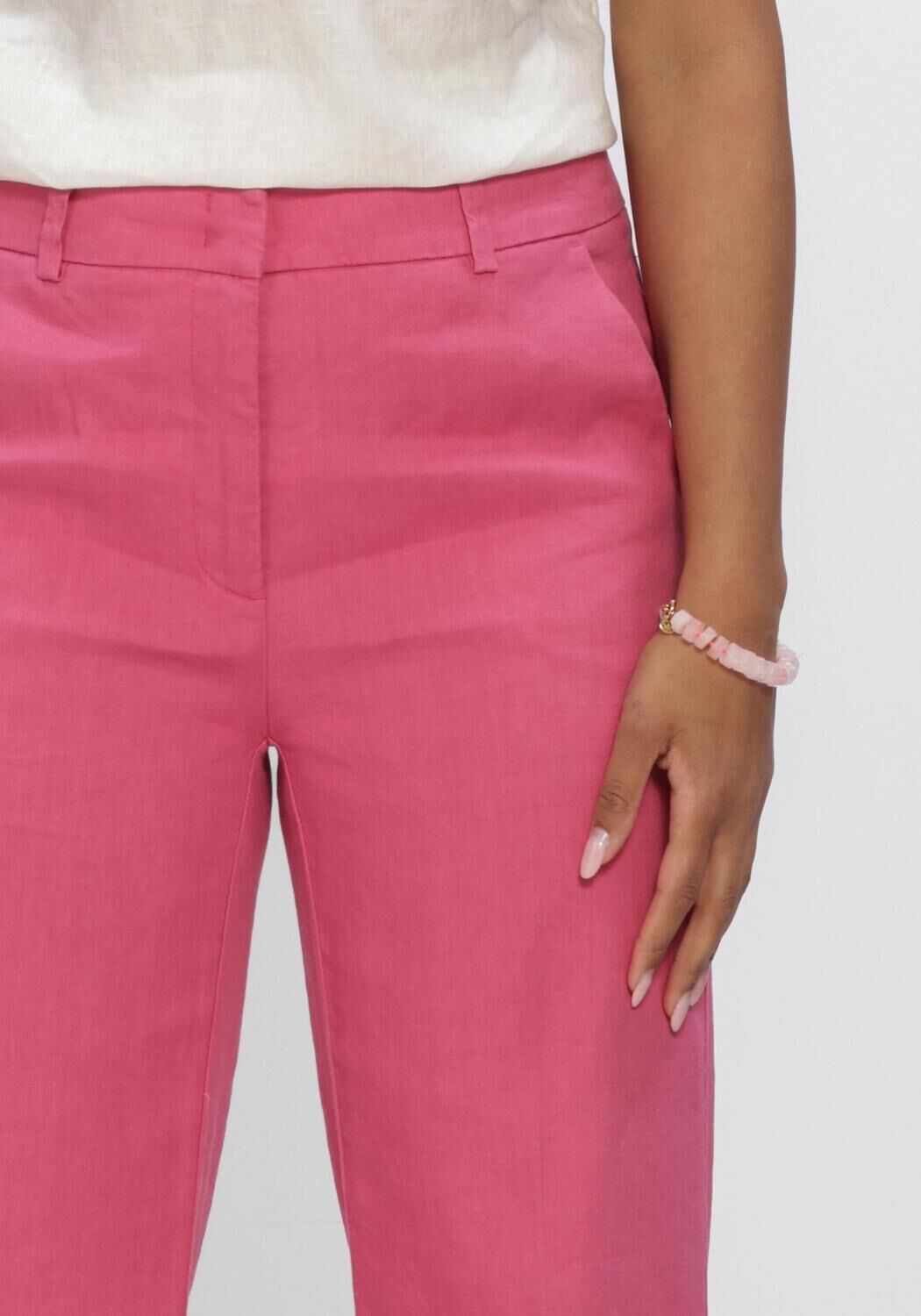 Roze CAMBIO Wijde broek CALIFORNIA - large