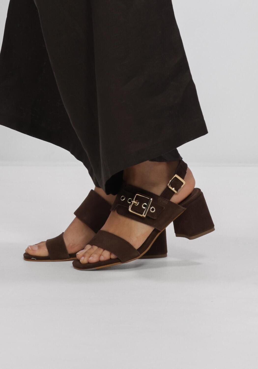 Bruine STEFANO LAURAN Sandalen 25038 - large