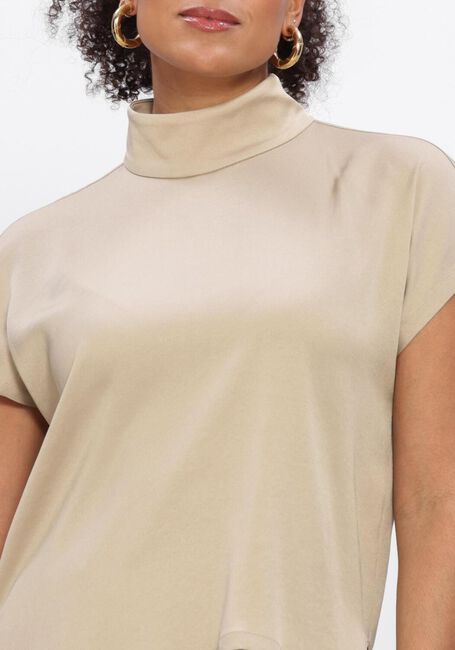 Beige DRYKORN T-shirt ALARIA 1 - large