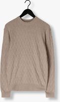 Beige GENTILUOMO Trui ROUND LS Beige GENTILUOMO Trui ROUND LS - medium