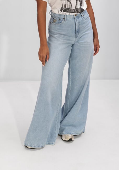 Blauwe LOIS JEANS Wijde broek MARLENE - large