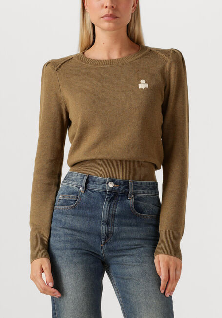 Khaki MARANT ETOILE Trui ABELLE-GZ 25APU0733FA - large