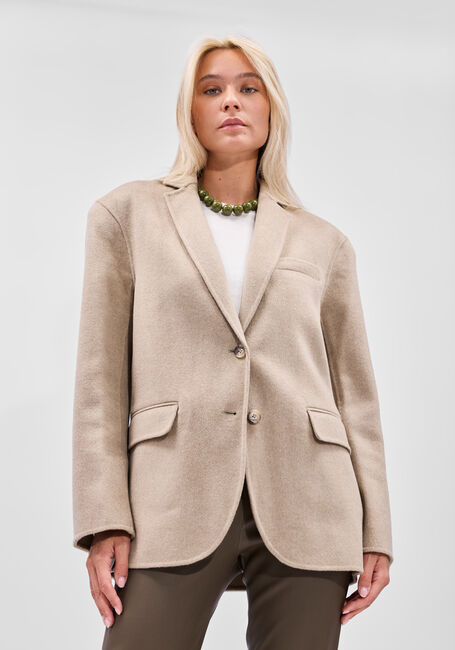 Beige ANINE BING Blazer QUINN BLAZER - large