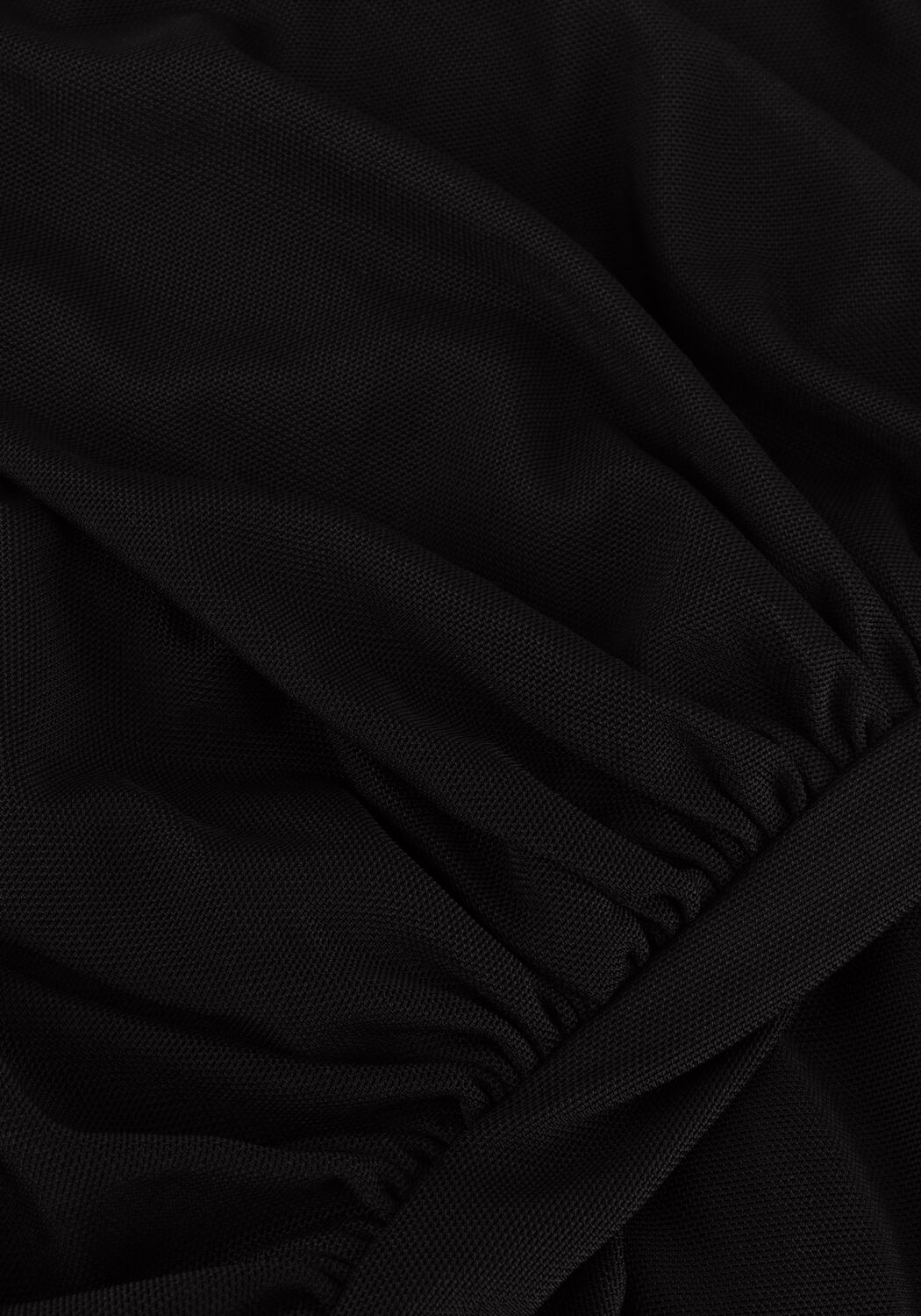 Zwarte CO'COUTURE Tops & T-shirts DRAPEY MESH TEE - large