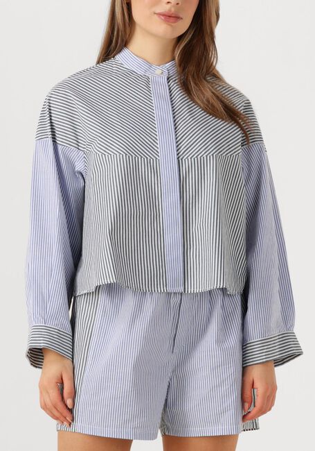 Blauwe ANTIK BATIK Blouses MARTIN BLOUSE - large